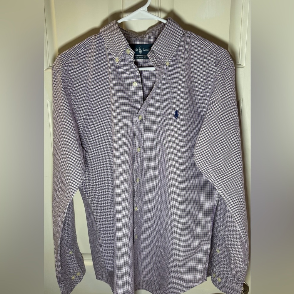 Ralph Lauren Men’s Classic fit button Down Shirt - Size L